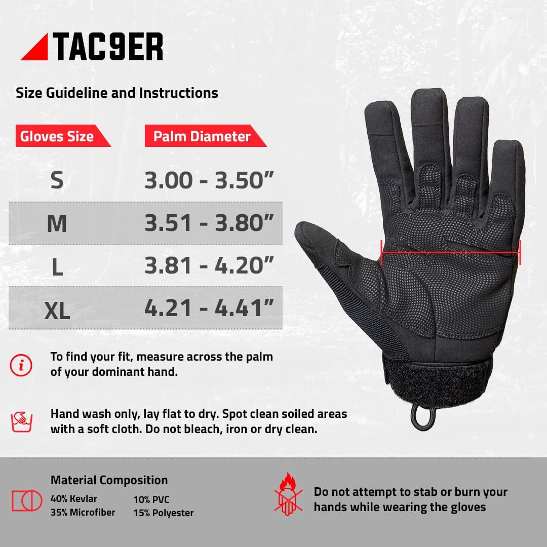 Tactical Gloves - Indestructible & Resilient