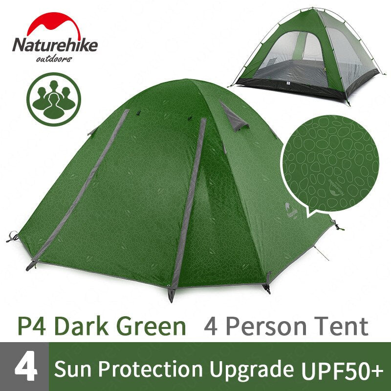 Naturehike Ultralight P Series Tent 2-4 Persons