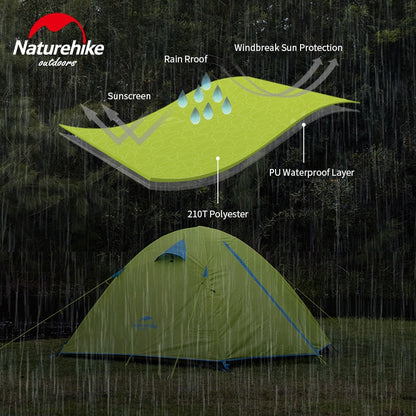 Naturehike Ultralight P Series Tent 2-4 Persons