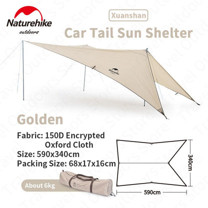 Naturehike Mountain Sun Shelter 4-6 Persons