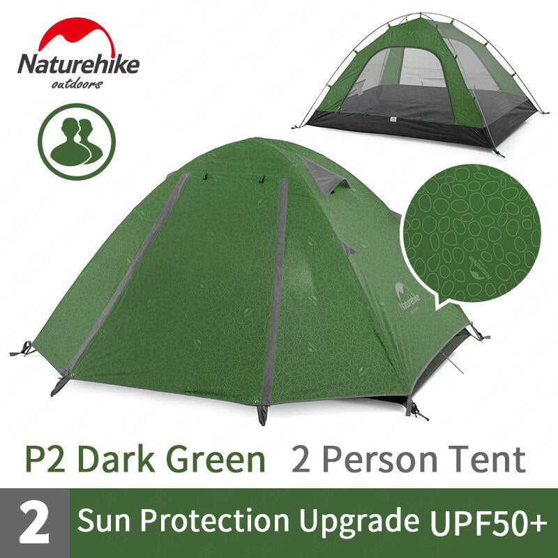 Naturehike Ultralight P Series Tent 2-4 Persons