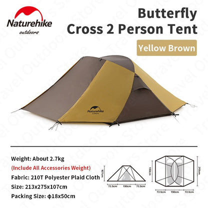 Naturehike Butterfly 2 Persons Tent