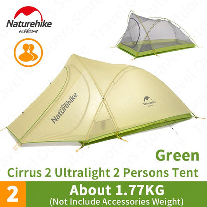 Ultralight Cirrus 2 Person Tent